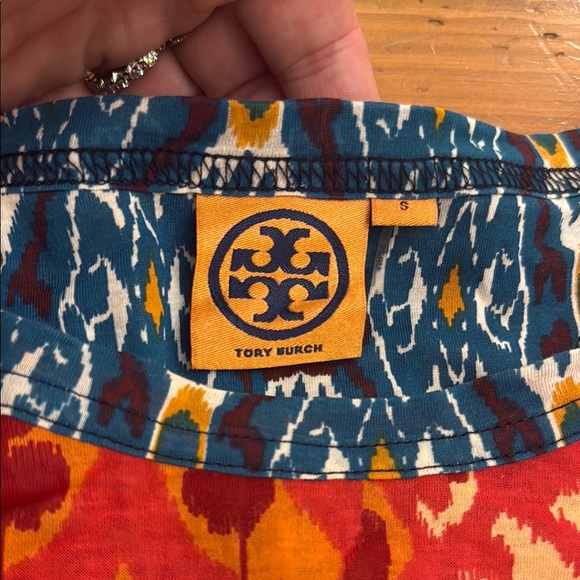 Tory Burch Colorful Patterned Long Sleeve Top Excellent condition! - Picture 2 of 4